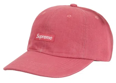 Pre-owned Supreme Cordura Denim Small Box 6panel In Pink