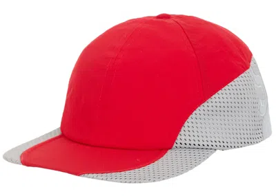 Pre-owned Supreme Cordura Mesh 6panel In Red