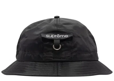 Pre-owned Supreme Cordura Pocket Bell Hat In Black