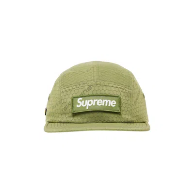 Pre-owned Supreme Cordura Ripstop Camp Cap 'olive' In Green