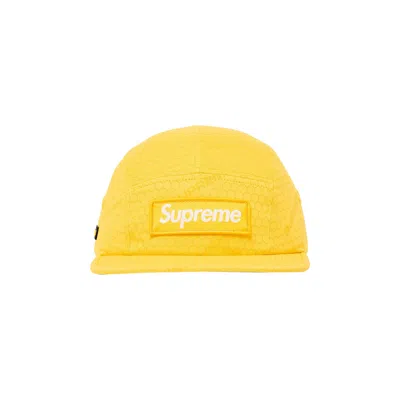Pre-owned Supreme Cordura Ripstop Camp Cap 'yellow' | Men's Size Onesize