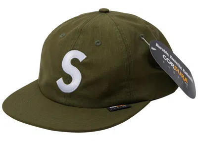 Pre-owned Supreme Cordura S Logo 6panel In Olive