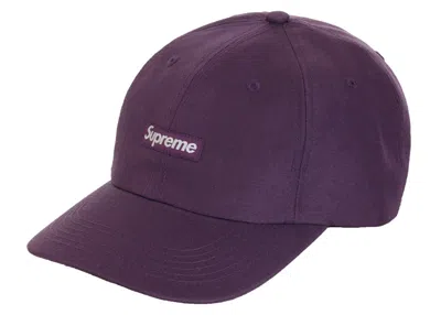 Pre-owned Supreme Cordura Small Box 6panel In Purple
