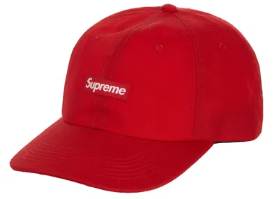 Pre-owned Supreme Cordura Small Box 6panel In Red