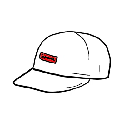 Pre-owned Supreme Cordura Small Box 6panel In White