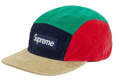 Pre-owned Supreme Corduroy Camp Cap (fw23)