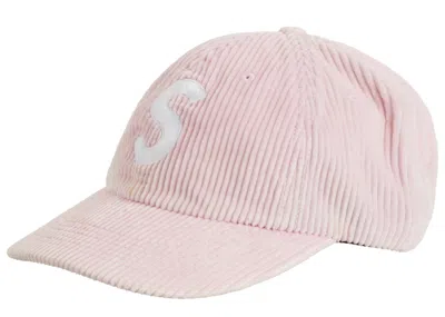 Pre-owned Supreme Corduroy S Logo 6panel (fw23) In Light Pink