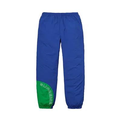 Pre-owned Supreme Corner Arc Track Pant 'royal' In Blue