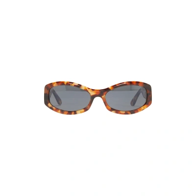 Pre-owned Supreme Corso Sunglasses 'tortoise' In Brown