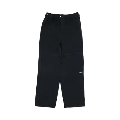 Pre-owned Supreme Cotton Cinch Pant 'black'