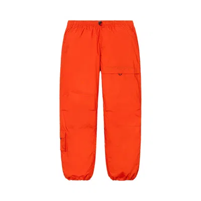 Pre-owned Supreme Cotton Cinch Pant 'dark Orange' | Men's Size L
