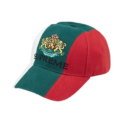 Pre-owned Supreme Crest 6-panel 'green' | Men's Size Onesize