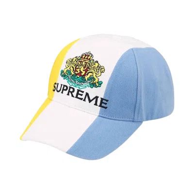Pre-owned Supreme Crest 6-panel 'white' | Men's Size Onesize