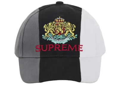 Pre-owned Supreme Crest 6panel (ss25) In Black