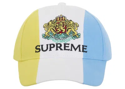Pre-owned Supreme Crest 6panel (ss25) In White
