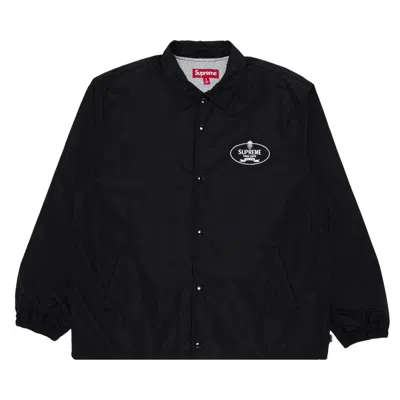 Pre-owned Supreme Crest Coaches Jacket 'black' | Men's Size M