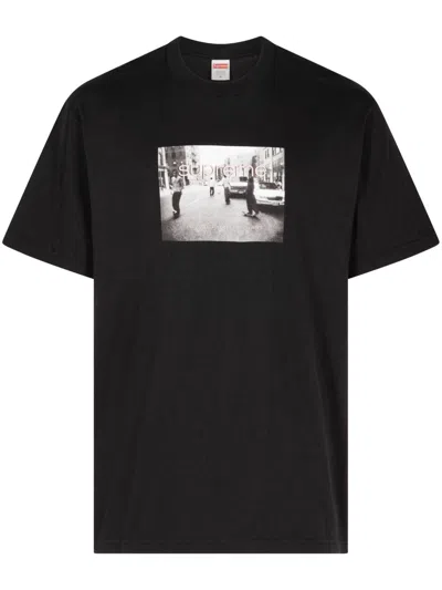 Supreme Crew 96 T-shirt In Black