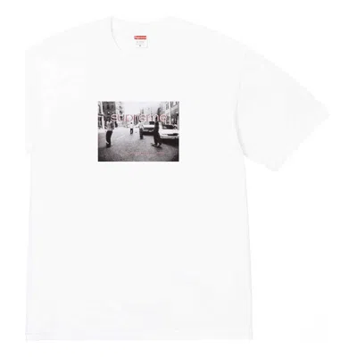 Supreme Crew 96 T-shirt 'white Black'