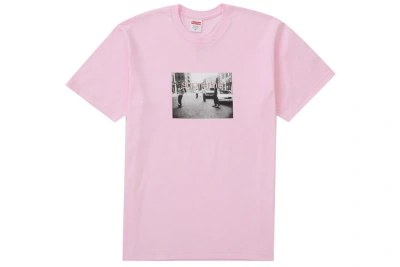 Pre-owned Supreme Crew 96 Tee Pink
