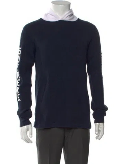 Pre-owned Supreme Crew Neck Long Sleeve Sweatshirt In Multi