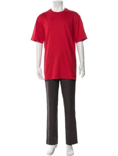 Pre-owned Supreme Crew Neck Short Sleeve T-shirt In Red