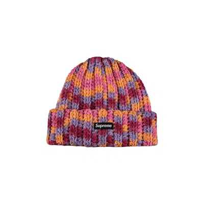 Pre-owned Supreme Crochet Beanie 'orange'