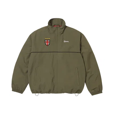 Pre-owned Supreme Cross Track Jacket 'olive' | Green | Men's Size Xl