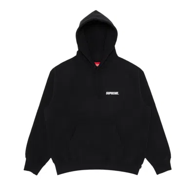 Pre-owned Supreme Crown Hooded Sweatshirt 'black'