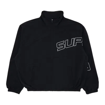Pre-owned Supreme Curve Track Jacket 'black'