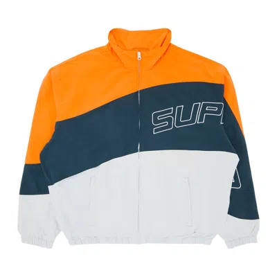 Pre-owned Supreme Curve Track Jacket 'grey'