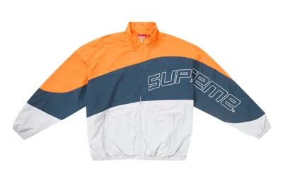 Pre-owned Supreme Curve Track Jacket (ss24) Grey