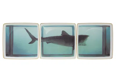 Pre-owned Supreme Damien Hirst Rosenthal Tray (set Of 3)