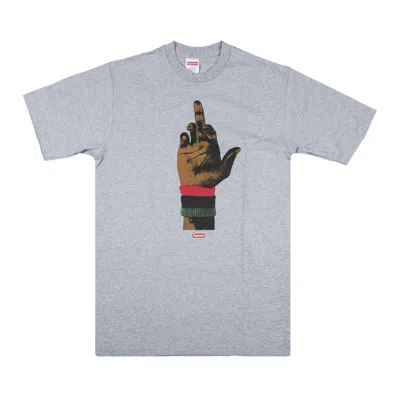 Pre-owned Supreme Dead Prez Rbg T-shirt 'grey'