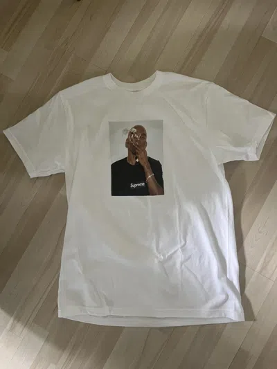 Pre-owned Supreme Dean Blunt  White Tee