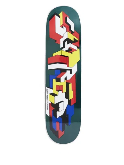 Supreme Delta Logo Skateboard-deck In Green
