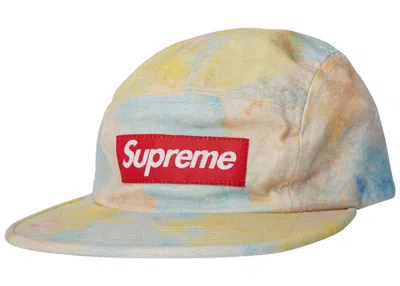 Pre-owned Supreme Denim Camp Cap