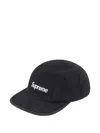 Supreme Denim Camp Cap In Black