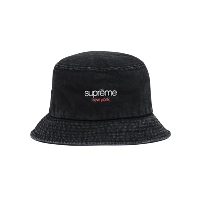 Pre-owned Supreme Denim Crusher 'black' | Men's Size M/l