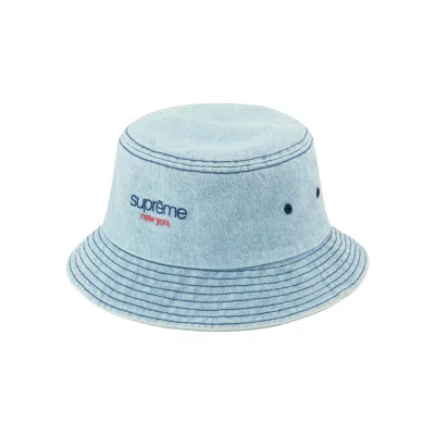 Pre-owned Supreme Denim Crusher 'light Washed Indigo' | Blue | Men's Size M/l