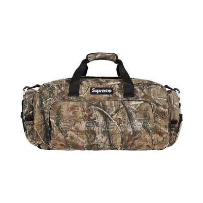 Pre-owned Supreme Denim Duffle Bag 'realtree Ap Camo' | Multi-color | Men's Size Onesize