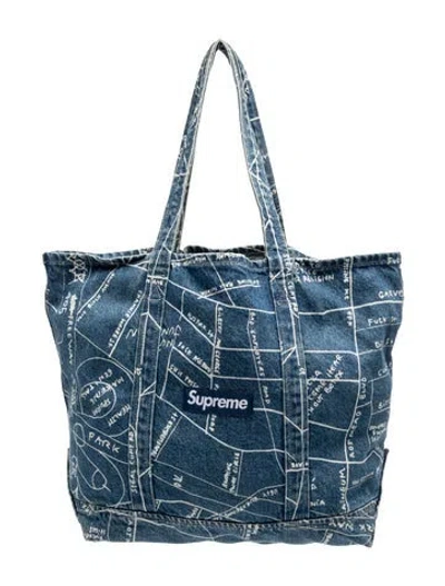Pre-owned Supreme Denim Gonz In Blue