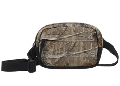 Pre-owned Supreme Denim Mini Shoulder Bag In Realtree Ap Camo