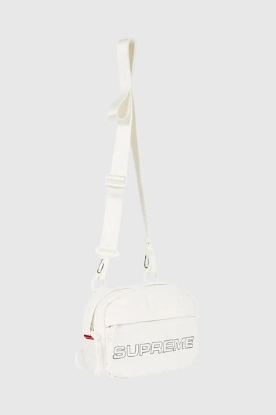Supreme Denim Mini Shoulder Bag (ss25) In White, Men's At Urban Outfitters