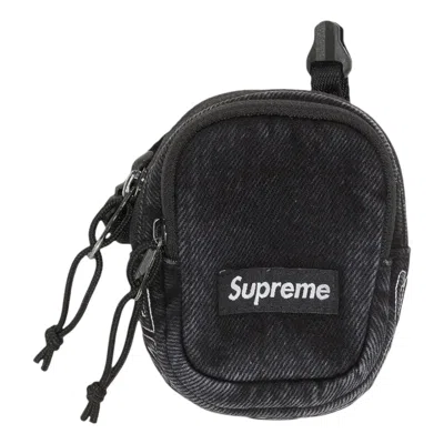 Supreme Denim Mini Utility Bag 'black'