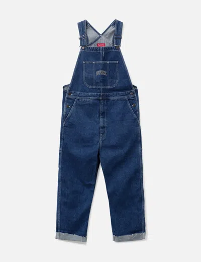 Supreme Denim Overall In Blue