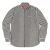 Supreme Denim Shirt 'black Stripe'