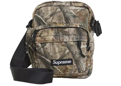 Pre-owned Supreme Denim Shoulder Bag In Realtree Ap Camo