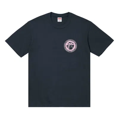 Pre-owned Supreme Devotion Tee 'navy' | Blue | Men's Size L