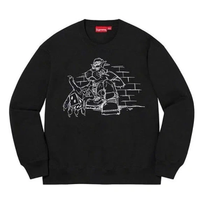 Supreme Dice Crewneck 'black White'