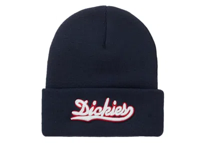 Pre-owned Supreme Dickies Beanie (fw23) In Navy Blue